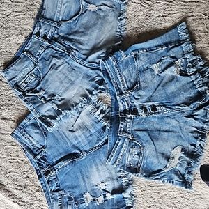 Denim short bundle of 3